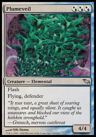 MTG: Shadowmoor 145: Plumeveil 