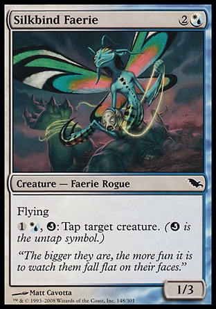 MTG: Shadowmoor 148: Silkbind Faerie 