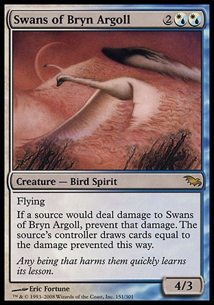 Magic: Shadowmoor 151: Swans of Bryn Argoll 
