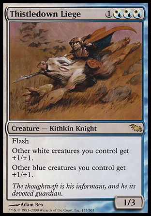 MTG: Shadowmoor 153: Thistledown Liege 