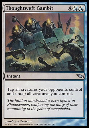 MTG: Shadowmoor 154: Thoughtweft Gambit - Foil 