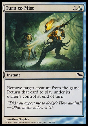 MTG: Shadowmoor 155: Turn to Mist 