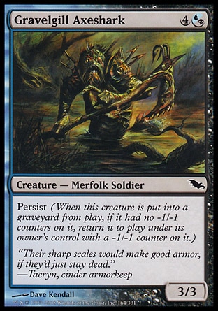 MTG: Shadowmoor 164: Gravelgill Axeshark 
