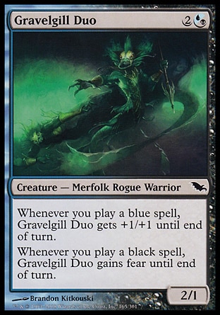 MTG: Shadowmoor 165: Gravelgill Duo 