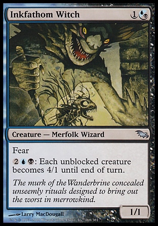 MTG: Shadowmoor 168: Inkfathom Witch 