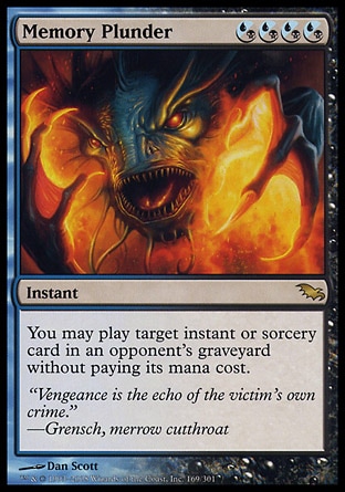 MTG: Shadowmoor 169: Memory Plunder 