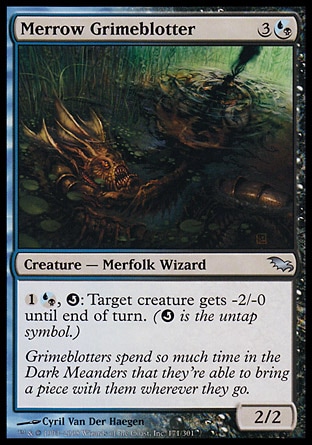 MTG: Shadowmoor 171: Merrow Grimeblotter 