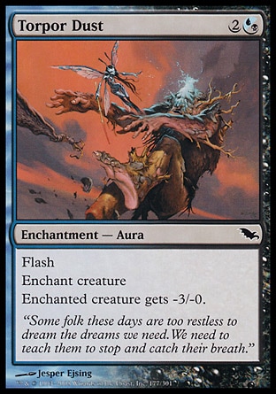 MTG: Shadowmoor 177: Torpor Dust - Foil 