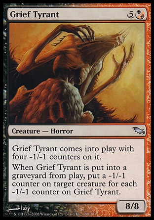 MTG: Shadowmoor 189: Grief Tyrant 