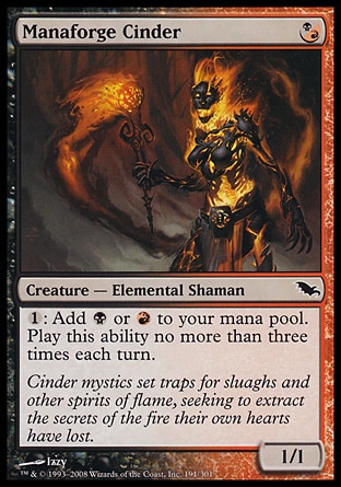MTG: Shadowmoor 191: Manaforge Cinder 