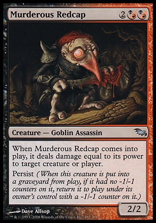 MTG: Shadowmoor 192: Murderous Redcap 