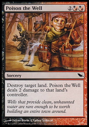 MTG: Shadowmoor 193: Poison the Well 