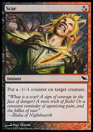 MTG: Shadowmoor 194: Scar 