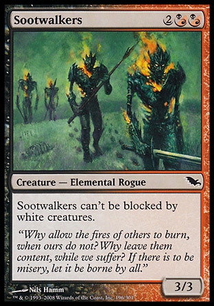 MTG: Shadowmoor 196: Sootwalkers 