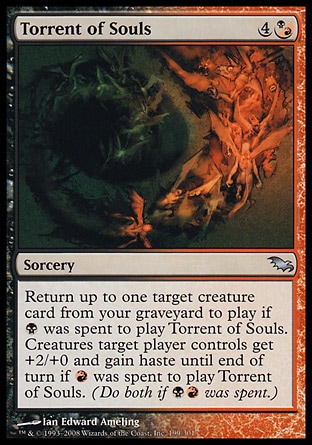 MTG: Shadowmoor 199: Torrent of Souls 