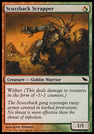 MTG: Shadowmoor 217: Scuzzback Scrapper 