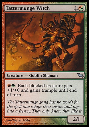 MTG: Shadowmoor 220: Tattermunge Witch 