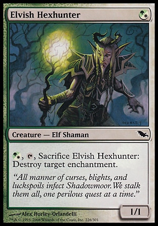MTG: Shadowmoor 226: Elvish Hexhunter 