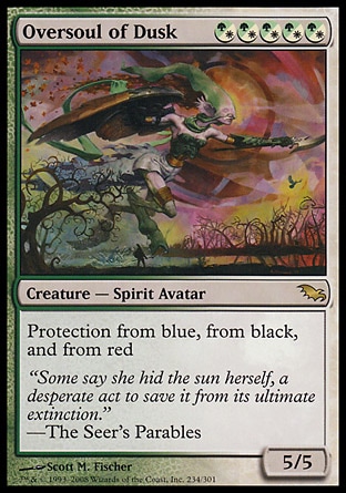 MTG: Shadowmoor 234: Oversoul of Dusk 