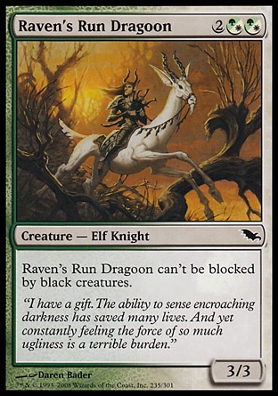 MTG: Shadowmoor 235: Ravens Run Dragoon 