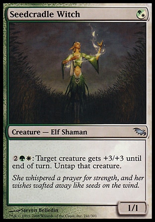 MTG: Shadowmoor 241: Seedcradle Witch 