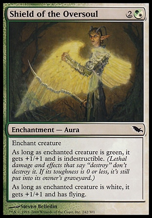 MTG: Shadowmoor 242: Shield of the Oversoul 