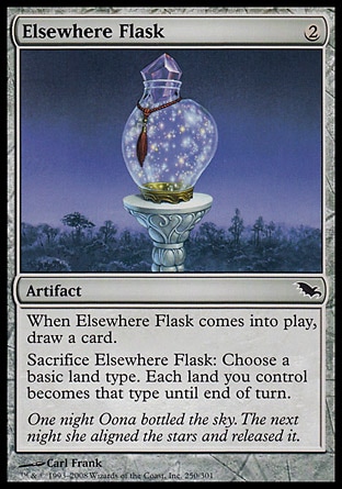 MTG: Shadowmoor 250: Elsewhere Flask 