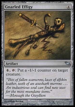 MTG: Shadowmoor 251: Gnarled Effigy 