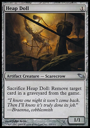 MTG: Shadowmoor 253: Heap Doll 