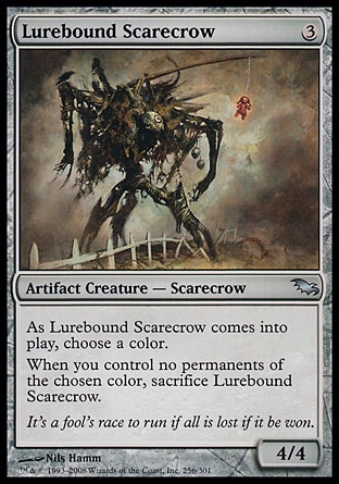 Magic: Shadowmoor 256: Lurebound Scarecrow 