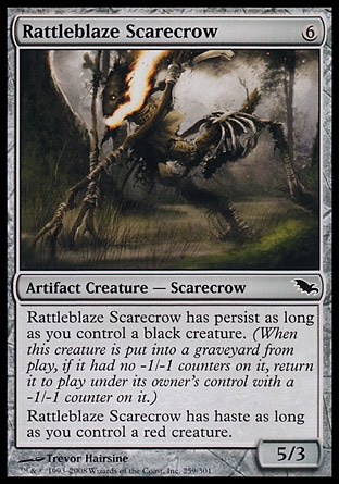 MTG: Shadowmoor 259: Rattleblaze Scarecrow 
