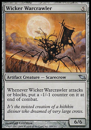MTG: Shadowmoor 269: Wicker Warcrawler 