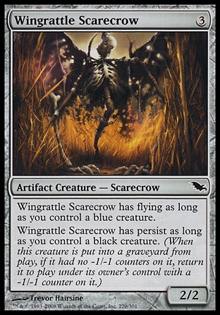 MTG: Shadowmoor 270: Wingrattle Scarecrow 
