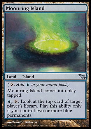 MTG: Shadowmoor 276: Moonring Island 