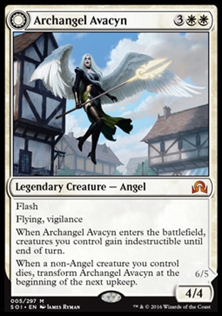 Magic: Shadows over Innistrad 005: Archangel Avacyn/ Avacyn, the Purifier 