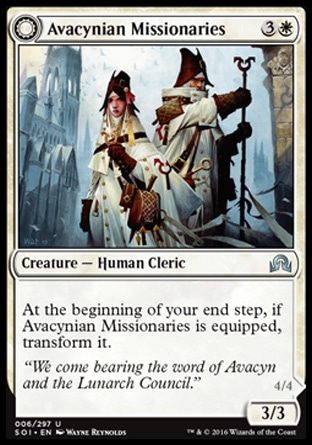 Magic: Shadows over Innistrad 006: Avacynian Missionaries/ Lunarch Inquisitors 