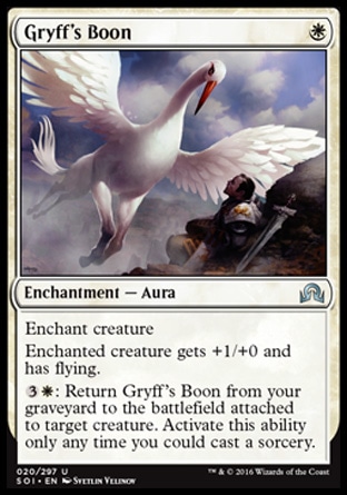 MTG: Shadows over Innistrad 020: Gryffs Boon 