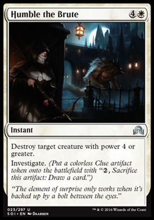 Magic: Shadows over Innistrad 023: Humble the Brute 