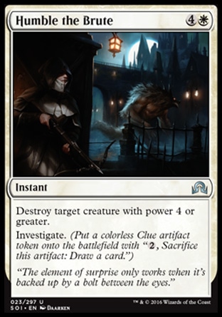 MTG: Shadows over Innistrad 023: Humble the Brute 