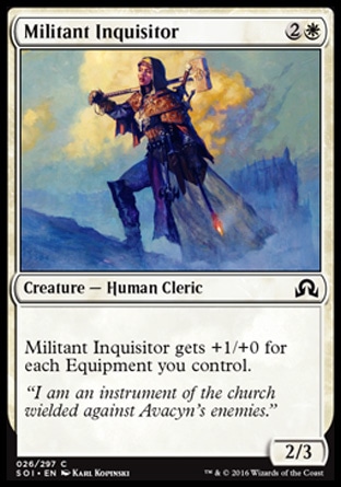 MTG: Shadows over Innistrad 026: Militant Inquisitor 