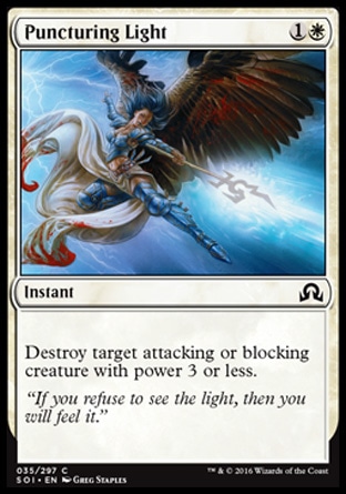 MTG: Shadows over Innistrad 035: Puncturing Light [FOIL] 