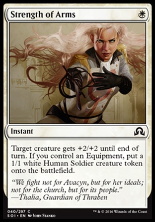 MTG: Shadows over Innistrad 040: Strength of Arms 