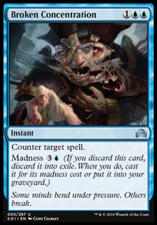 MTG: Shadows over Innistrad 050: Broken Concentration 