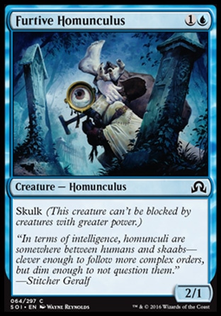 MTG: Shadows over Innistrad 064: Furtive Homunculus 