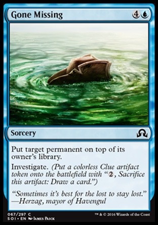 MTG: Shadows over Innistrad 067: Gone Missing 