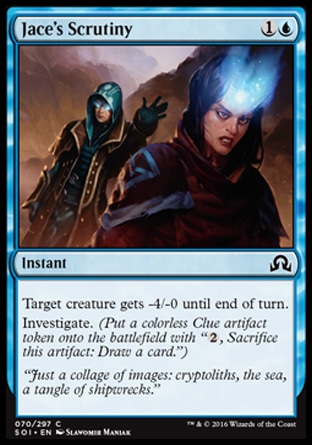 MTG: Shadows over Innistrad 070: Jaces Scrutiny 