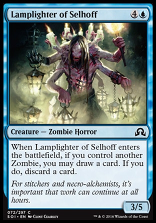 MTG: Shadows over Innistrad 072: Lamplighter of Selhoff 