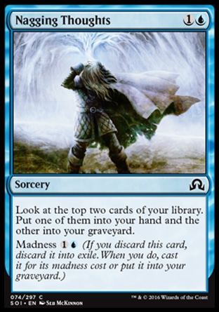 MTG: Shadows over Innistrad 074: Nagging Thoughts 