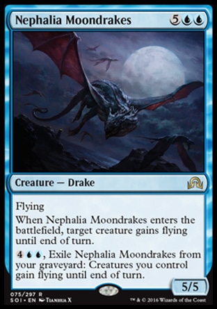 MTG: Shadows over Innistrad 075: Nephalia Moondrakes 