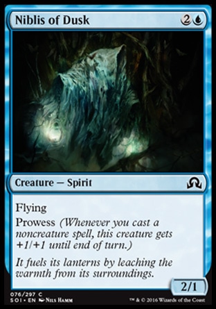 MTG: Shadows over Innistrad 076: Niblis of Dusk [FOIL] 